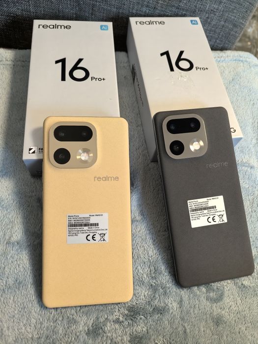 Realme 16Pro Plus Gray/Gold 512Gb/12Gb Ram FullBox Noi