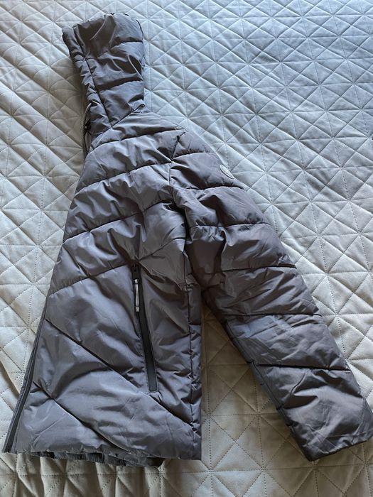 Мъжко зимно яке с качулка