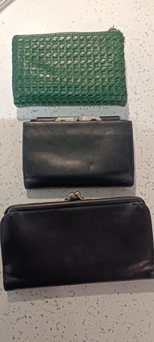 Дамско портмоне/портфейл естествена кожа Coach