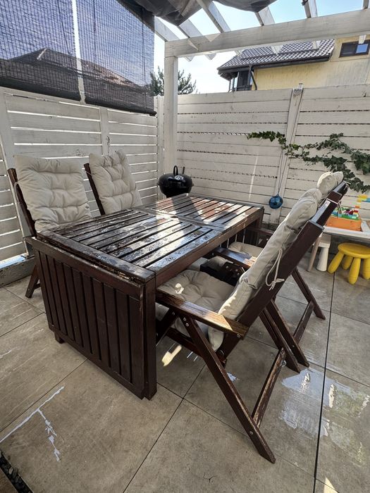 Set Ikea terasa APPLARO + perne