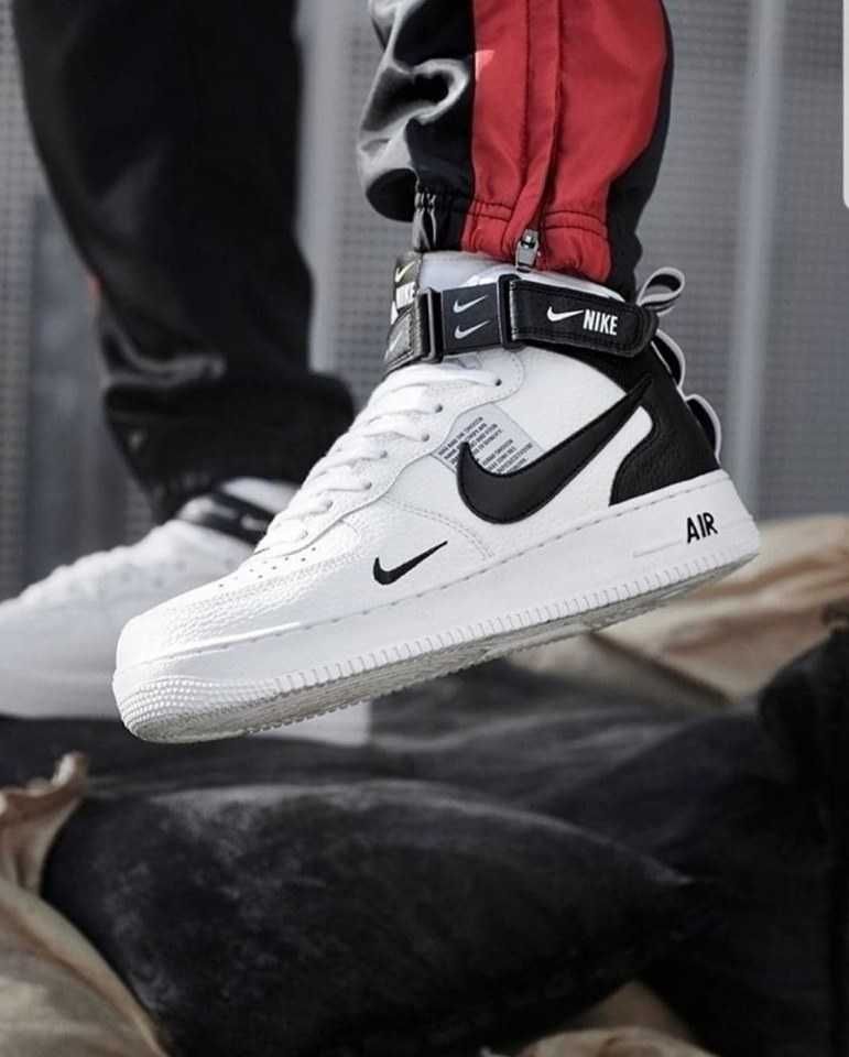 Ghete nike air shop force 1 mid