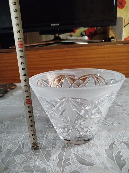 Хрустальная салатница