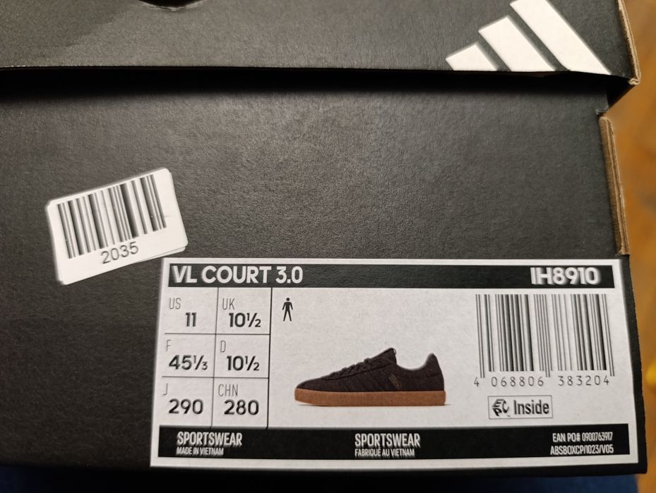 Adidas сиви обувки/кецове размер 45