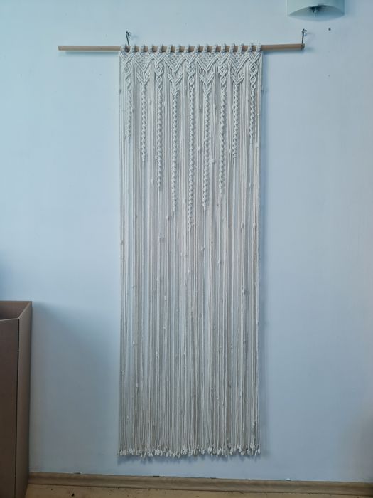 Макраме завеса за врата или прозорец