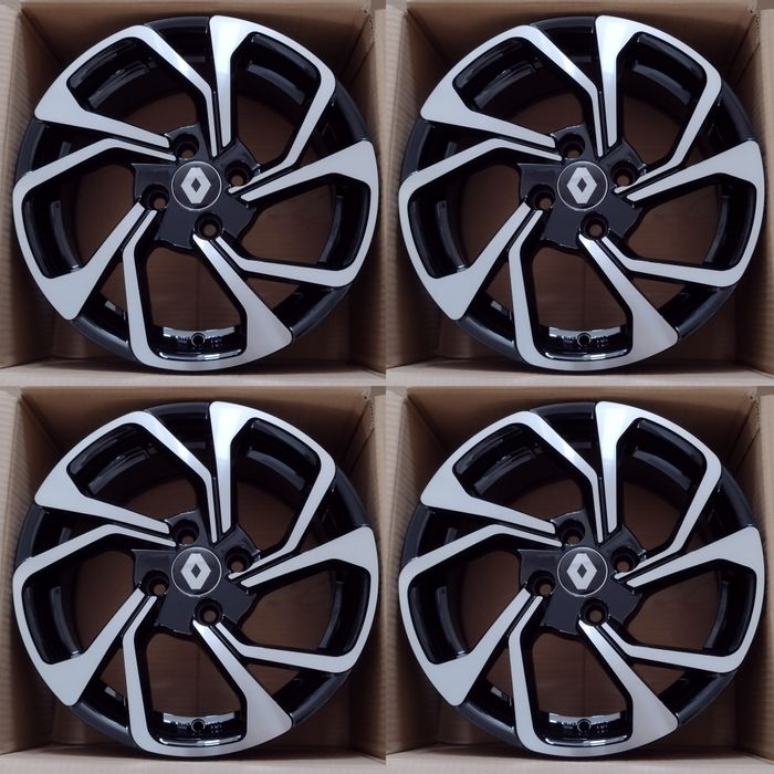 Jante 15 Renault Zoe Clio Twingo Megane 4 x 100 R15 Noi