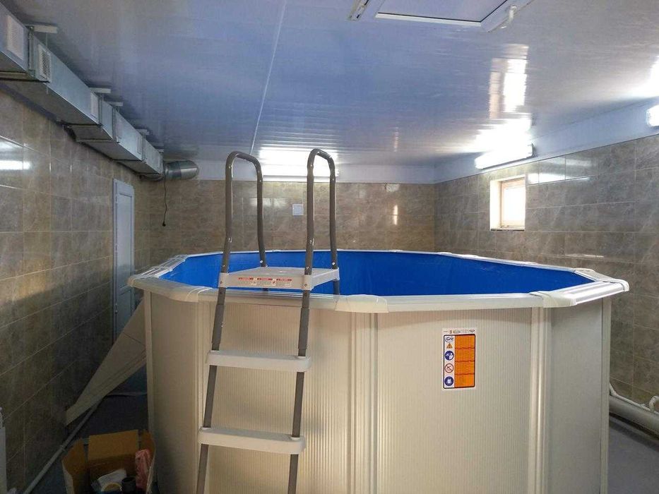 Каркасный, морозоустойчивый бассейн GRE  (Испания) 5 × 3 м