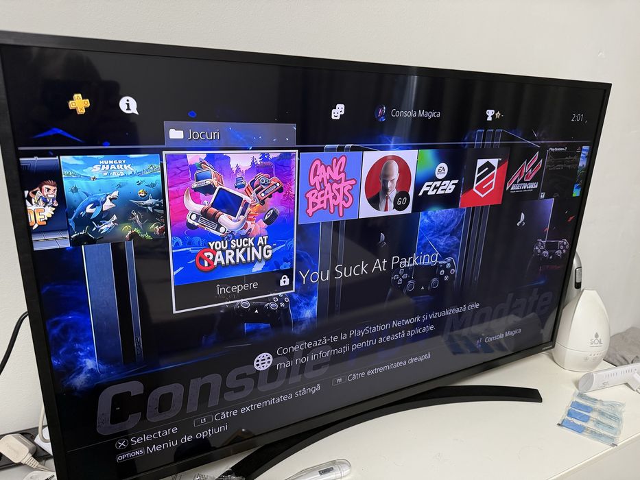 PS4 Modat cu 20 de jocuri incluse !