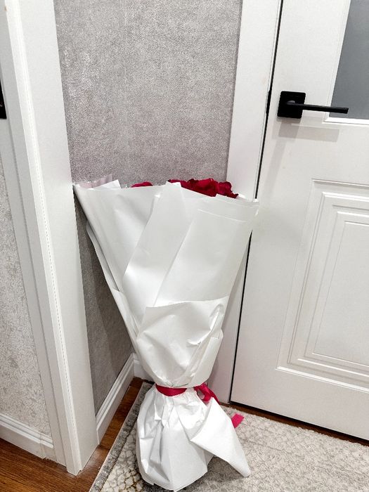 Метровые розы 35шт