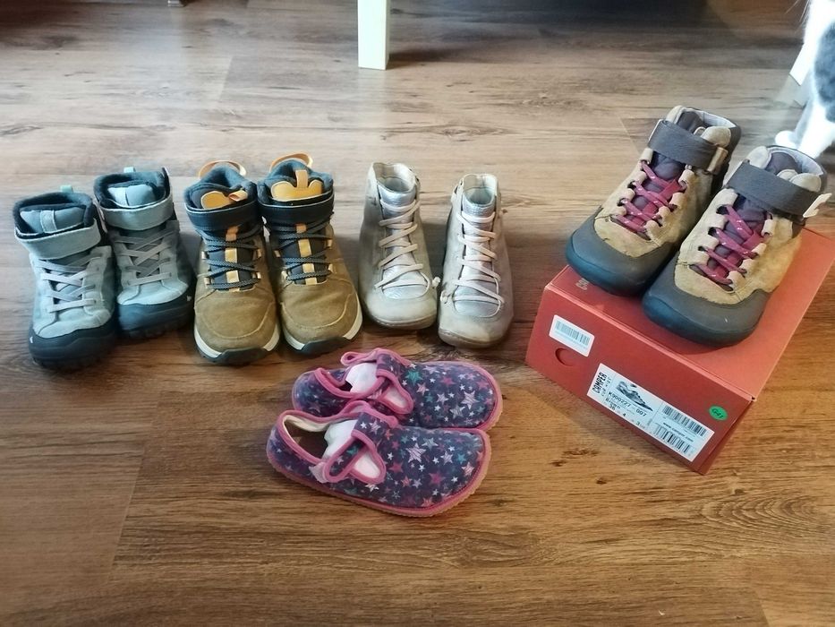 Зимни обувки Decathlon, Camper, Beda barefoot
