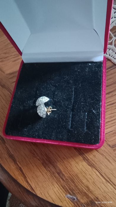 Cercei aur, 15 k, 4.23 g