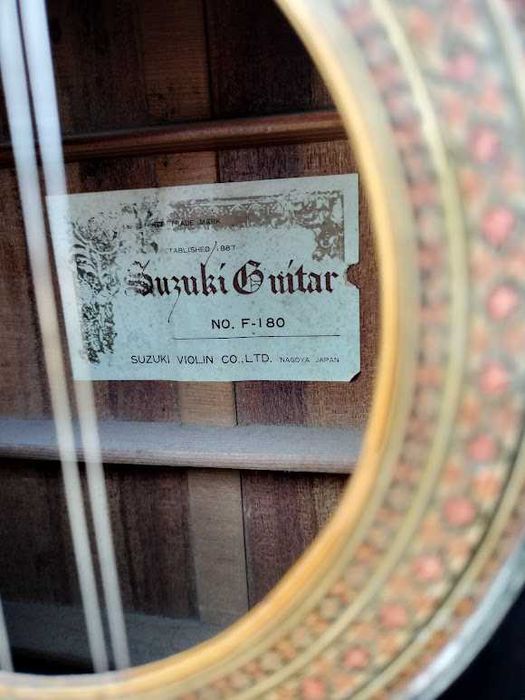 Vand chitara acustica,Suzuki violinco.ltd. Nagoya Japonia