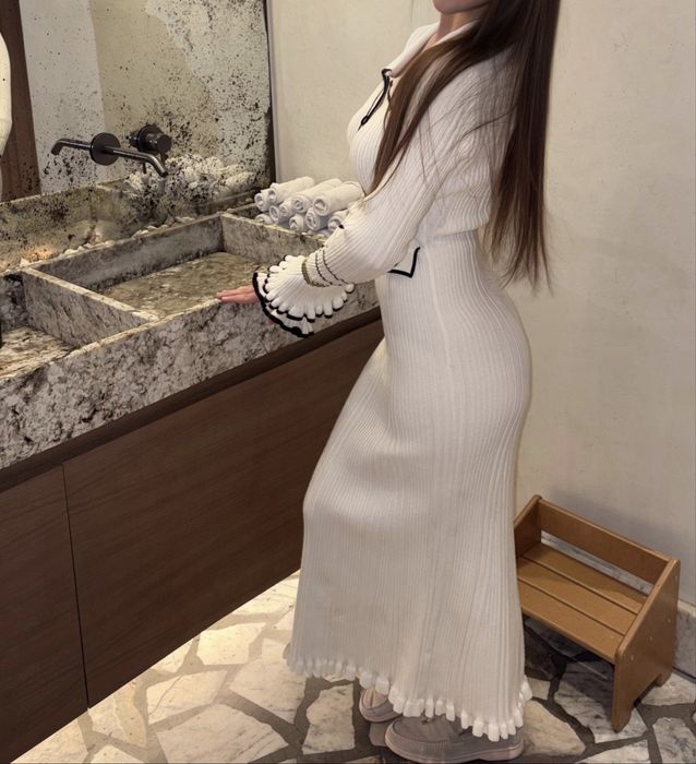 Платье осень весна