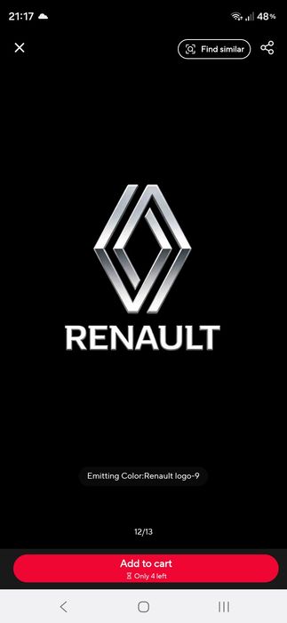 Set de 2 lămpi LED pentru portiera auto (proiecție de întâmpinare) – accesorii pentru Renault Koleos, Laguna, Espace, Latitude, Vel Satis, Talisman.