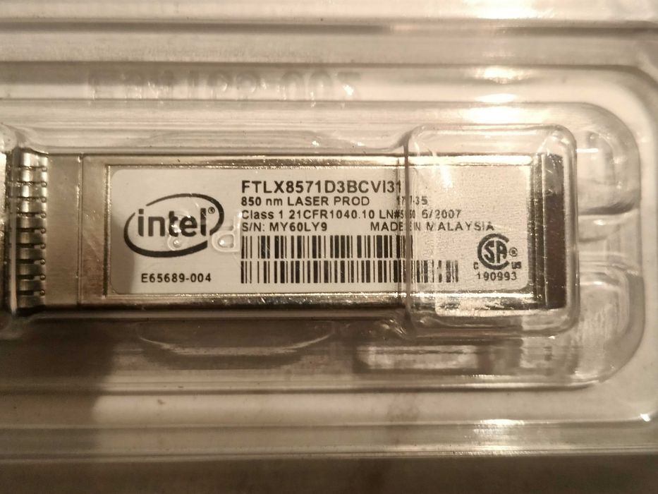 Продам оптический трансивер "Intel FTLX8571D3BCVI31".