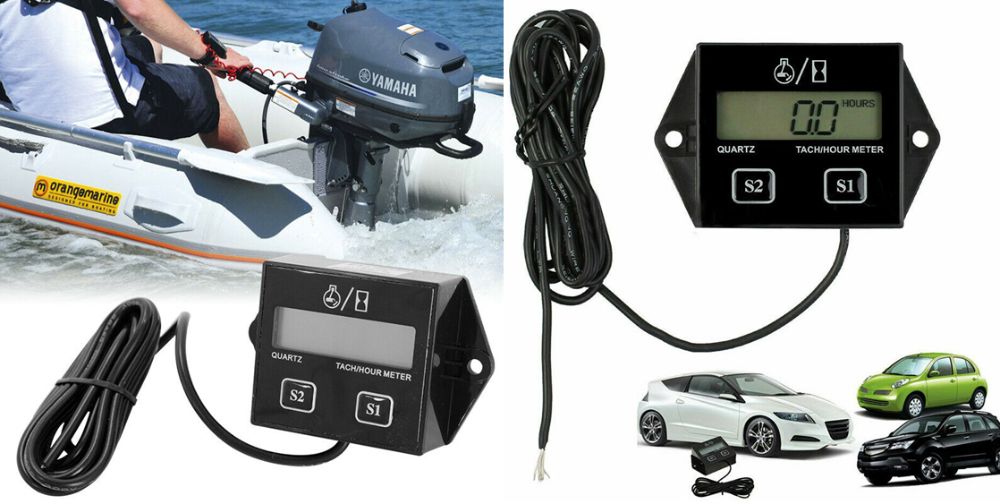 Turometru+ ore de functionare masini de tuns iarba motocultor etc Nou!