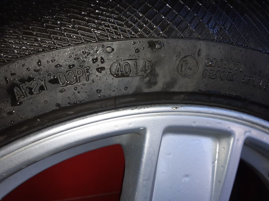 Jante jeep R17 cu anvelope de iarnă în stare bună