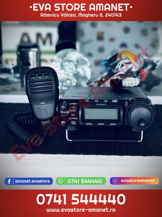 Statie / Transceiver Ultracompact Multimodal YAESU FT-857 HF/VHF/UHF