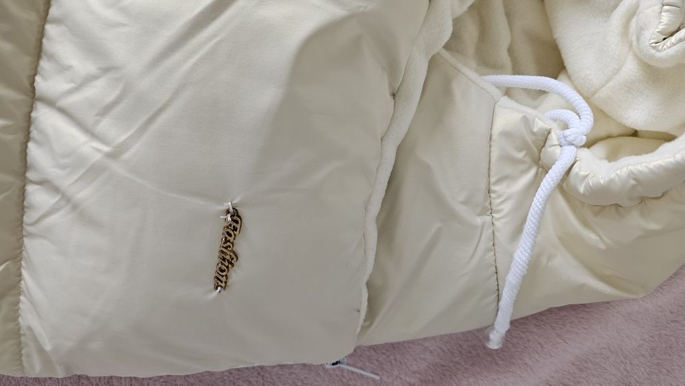 Зимний конверт кокон на выписку