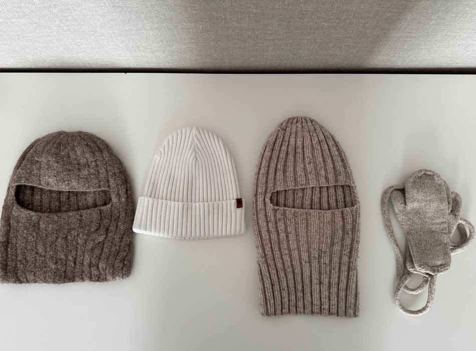 шапочки и варежки