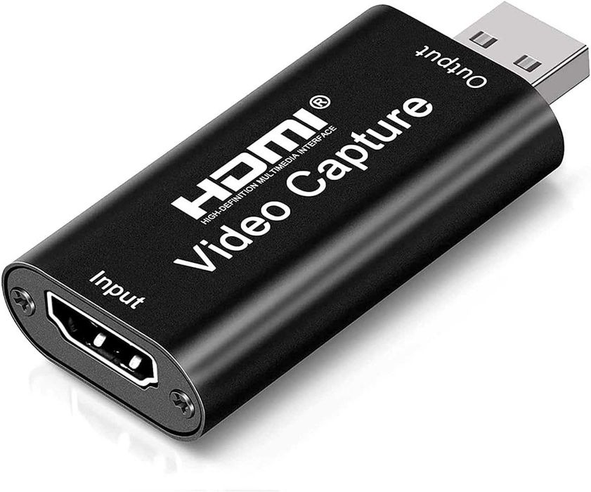 HDMI към USB адаптер за видео запис и стрийминг–4K вход, Full HD 1080p