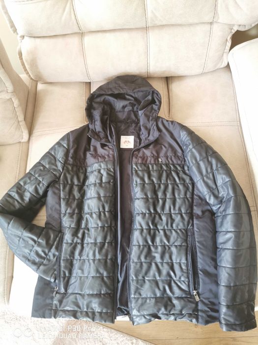 Мъжко кожено яке POLO