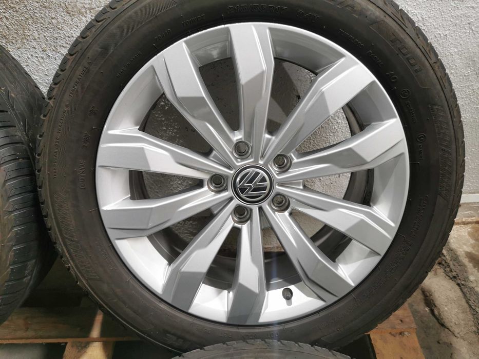 Jante Originale Vw T -Roc . R 17 cu anvelope de vara