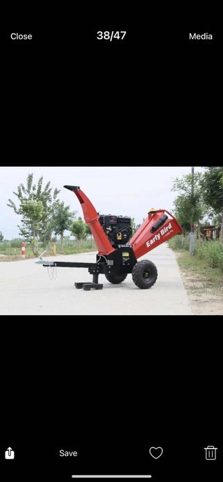 Дробилка за клони Early bird CS1200 PRO