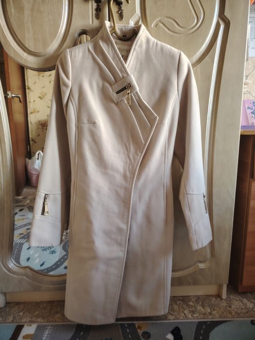 Пальто женское. Шуба леопардовая