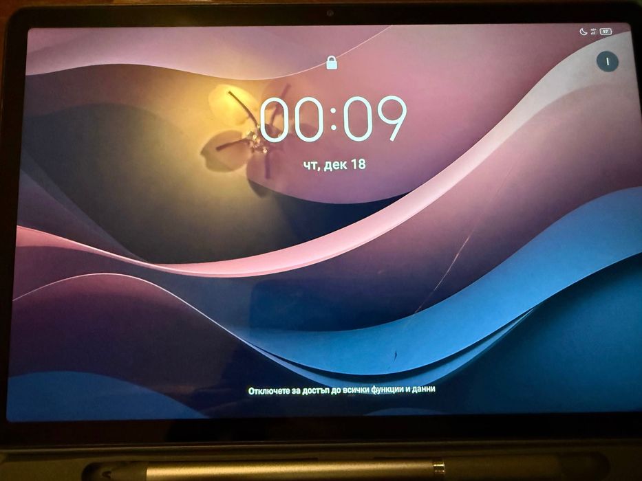 Lenovo Tab M11 + калъф и писалка и оставаща гаранция