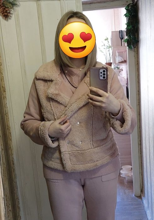 Дубленка искуственная Котон 48 рр