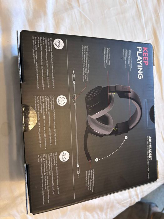 Casti ASTRO Gaming A10, Multiplatforma, Microfon, Negru