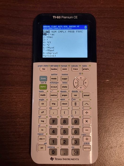 Calculator științific Texas Instruments T-83 Premium CE