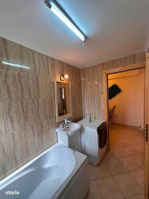 De inchiriat apartament cu 2 camere, renovat, mobilat si utilat 300e