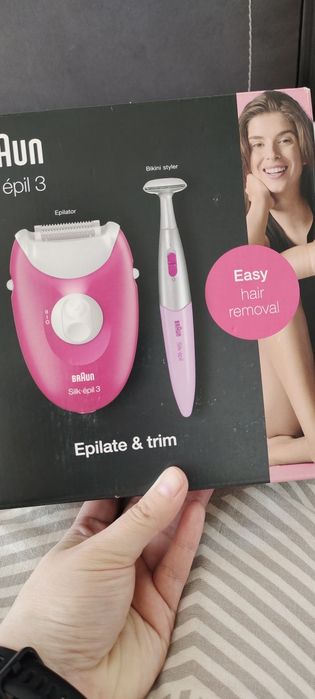 Эпилятор электрический braun,триммер