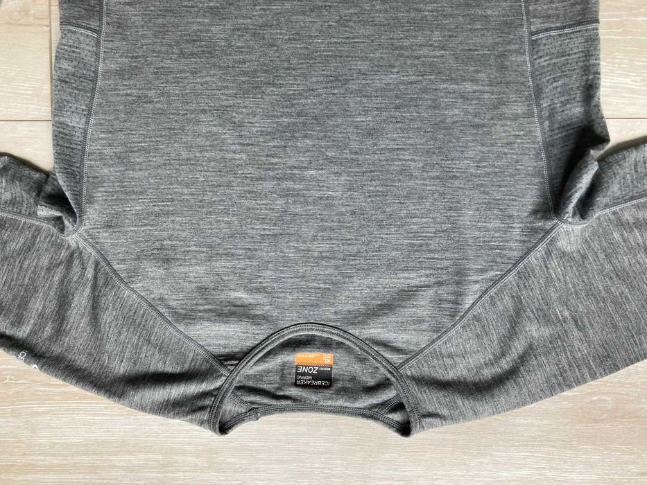 Icebreaker BODYFIT Zone Pure Merino женска мерино блуза фланела XL