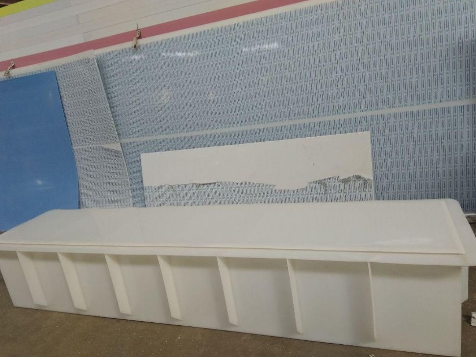 Гальванические ванны из полипропилена для хромирования, цинкования