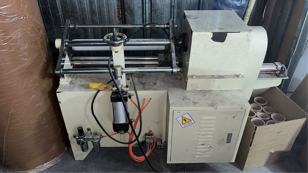 Фтулкорез шпулерез  станок для резки картонных фтулок