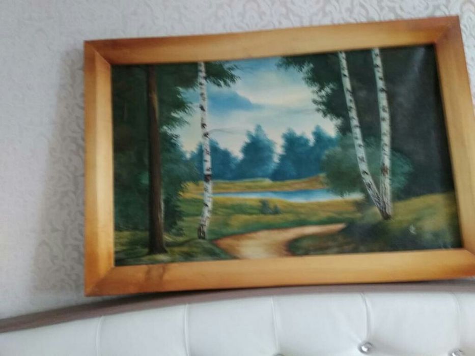 Продам картину маслом. Вместе с рамой. Срочно