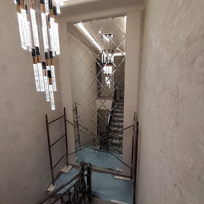 Ойна кесиш, Ромбик ойна таёрлаймиз, сифатли  устоновка хизматлари бор