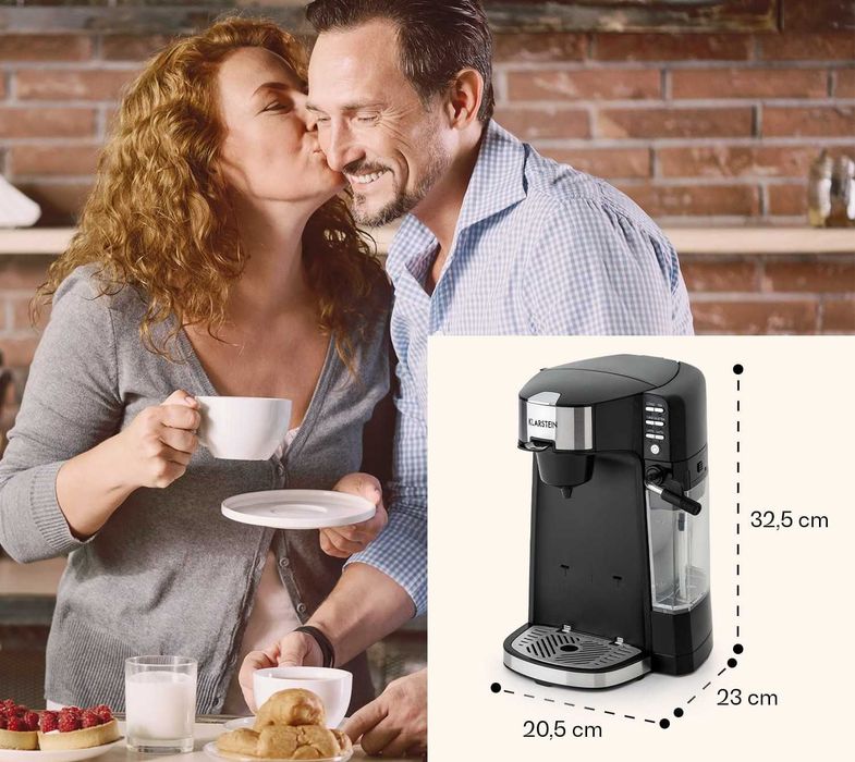 НОВА Немска Кафемашина с Гаранция Klarstein 5в1