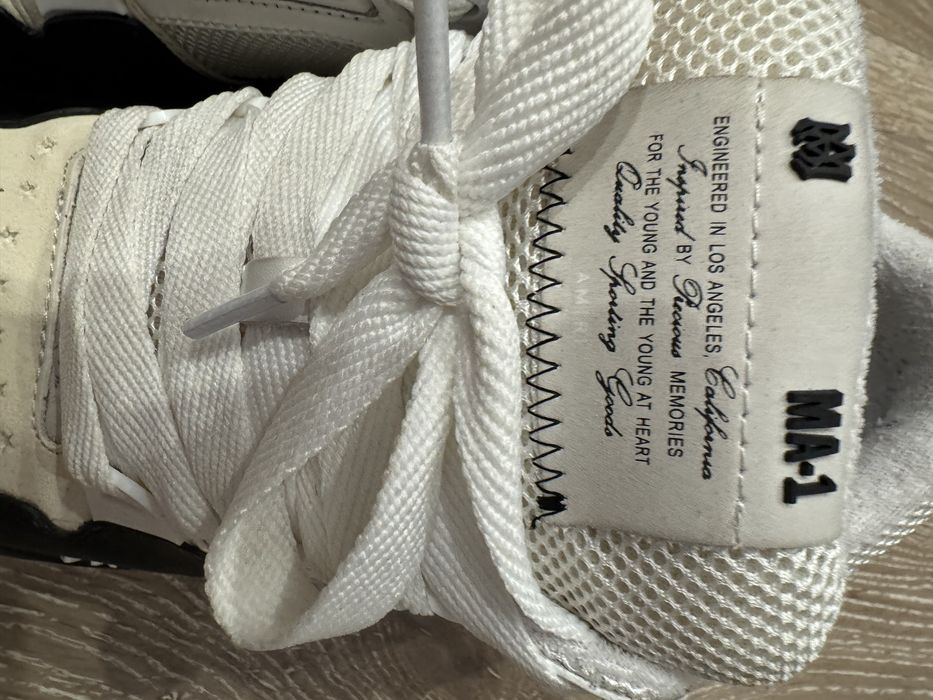 Amiri ma 1 black and white