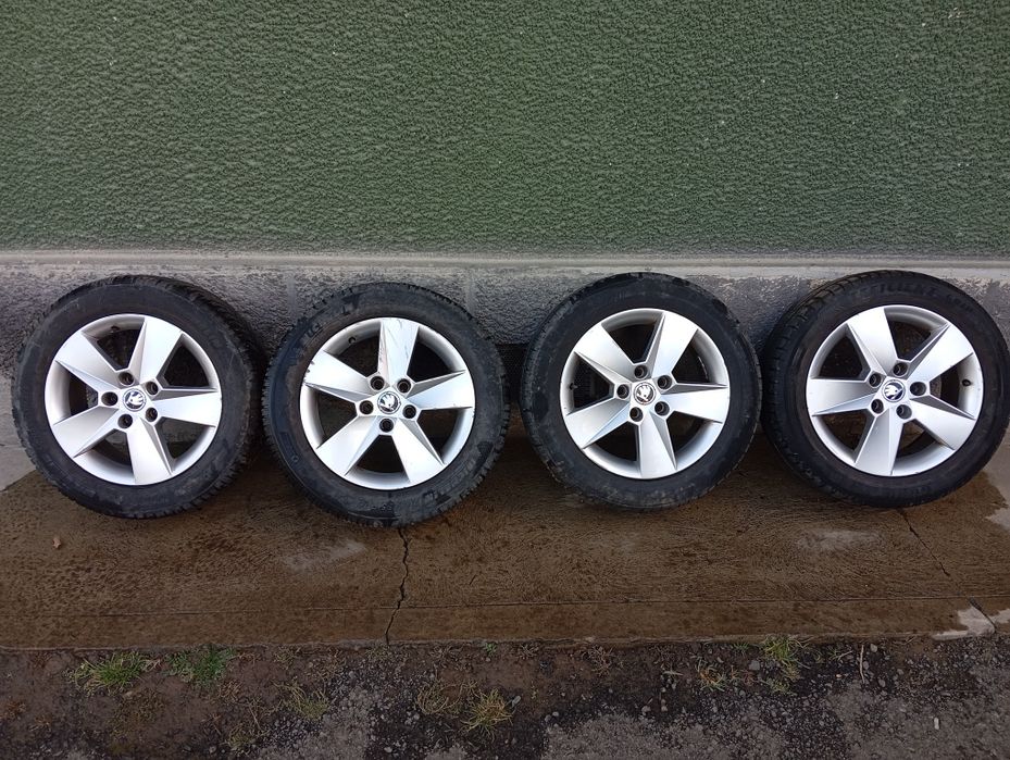 Set Jante Aliaj R16 Skoda Octavia 3 5E0601025H