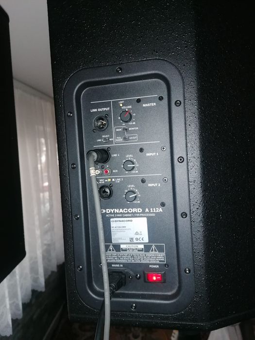 Sistem audio activ dynacord line ,mixer pasiv made in England