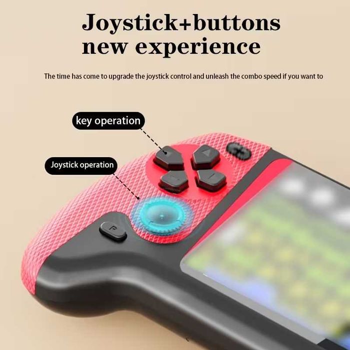 „Ретро конзола с 500 игри | Super Mario | USB-C | Нова“