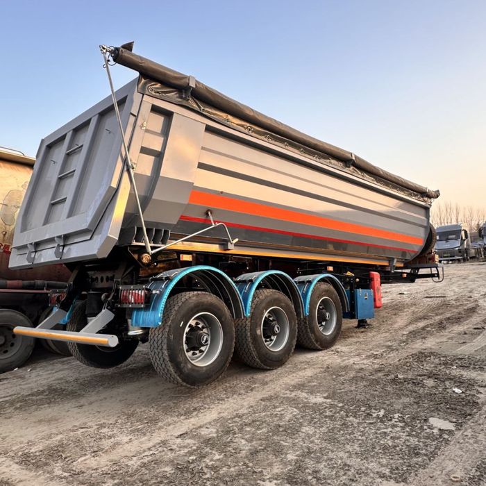 Прицеп сотилади 30 тонна 27 куб подушка  тараси 7.5 тонна