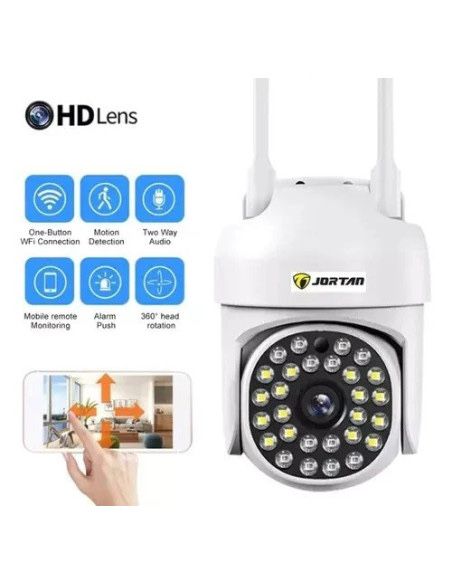 Camera de supraveghere Wi-fi Jortan Viziune Nocturna Alerta Human ID