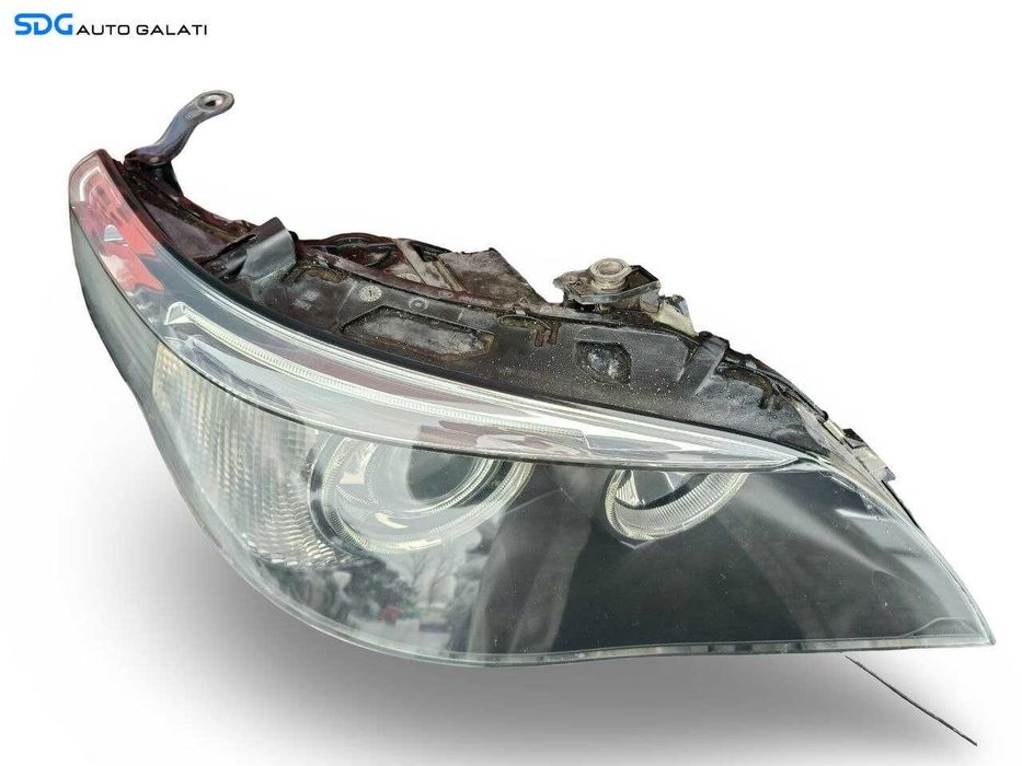 Far Dreapta EUROPA cu Xenon BMW Seria 5 E60 E61 2003 - 2007 Cod 7189312 (Ureche Lipsa) [LS0716]