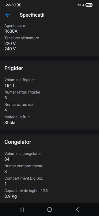 Combina frigorifica Heinner