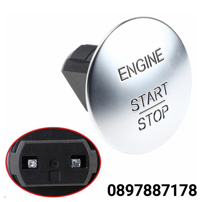 Старт стоп бутон Mercedes Мерцедес start stop keyless