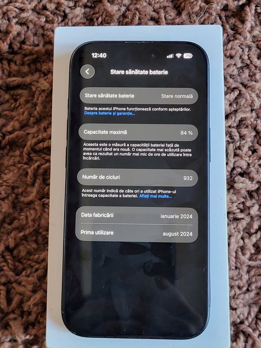 iPhone 15 128GB Black